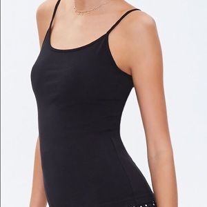 (3 colors) Basic scoop neck Cami